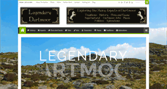 Desktop Screenshot of legendarydartmoor.co.uk