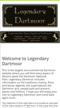 Mobile Screenshot of legendarydartmoor.co.uk